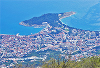 makarska from biokovo